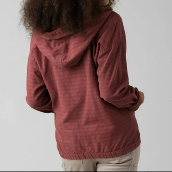 PrAna Farin Pullover, Red, Size S - Picture 2 of 10